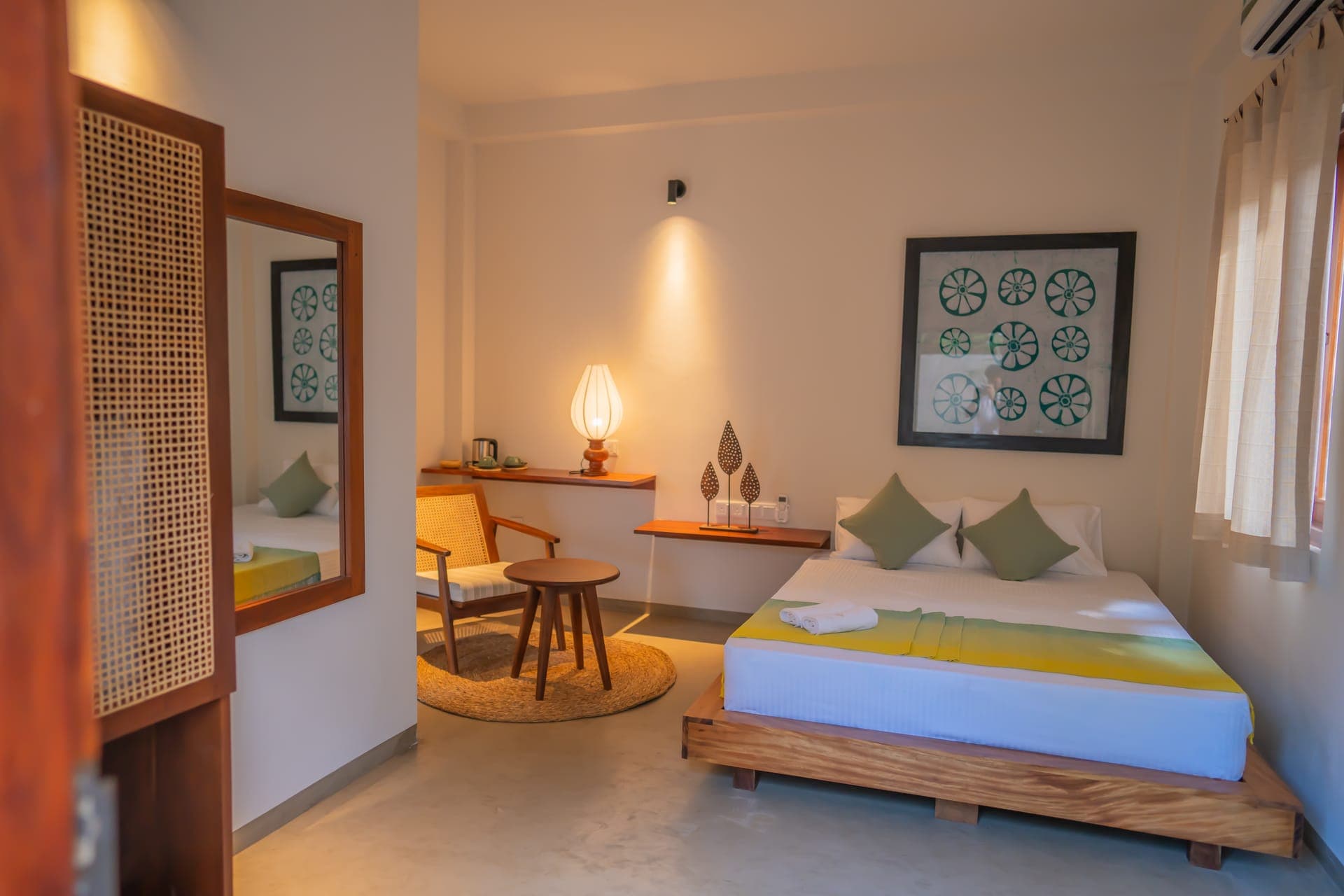 Luxury hotel bedroom